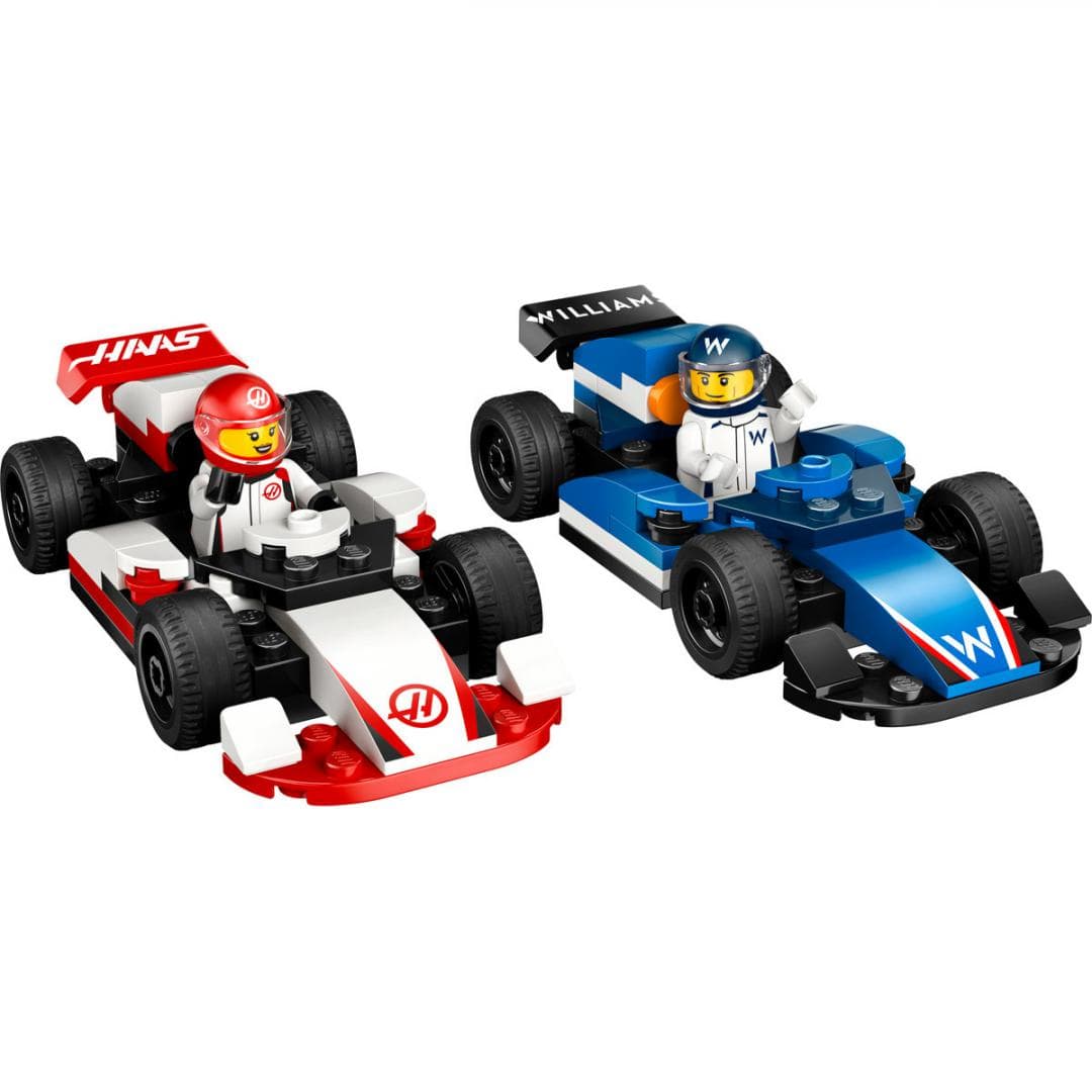 Lego Jucării Set Constructie LEGO City 60464 | Masini Curse F1, Williams Racing, Haas F1