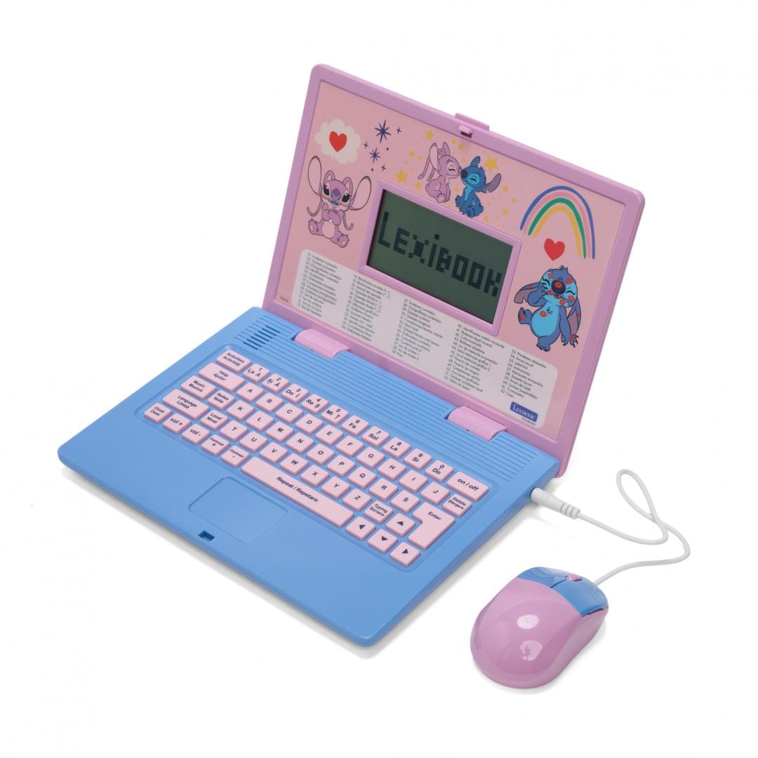 Lexibook Jucării Jucarie Educativa Lexibook JC499DI6 | Laptop Bilingv, Stitch, Romana/Engleza