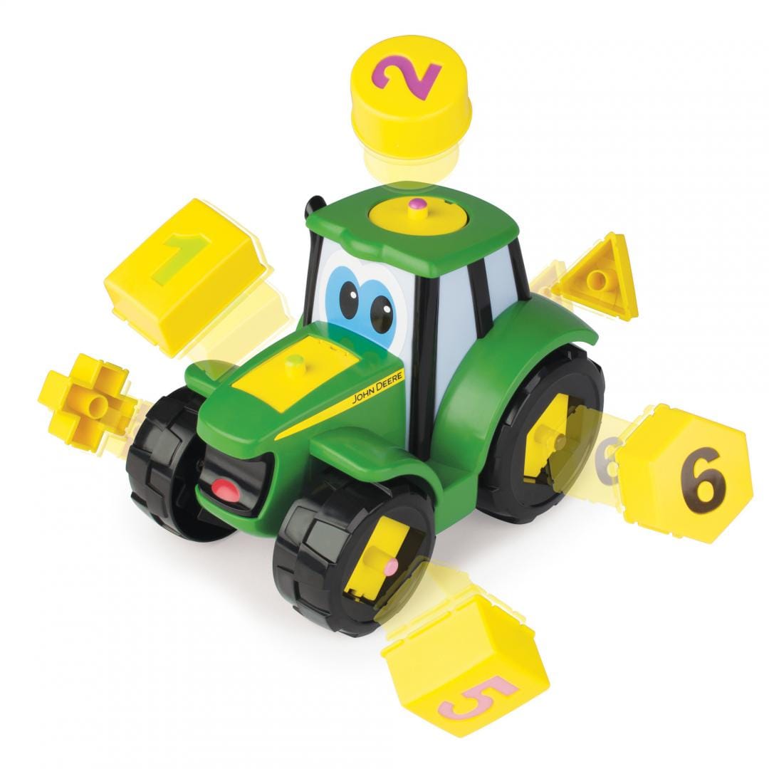 Tomy Jucării Jucarie Tomy T46654 | Tractoras John Deere, Forme si Cifre, Educativ