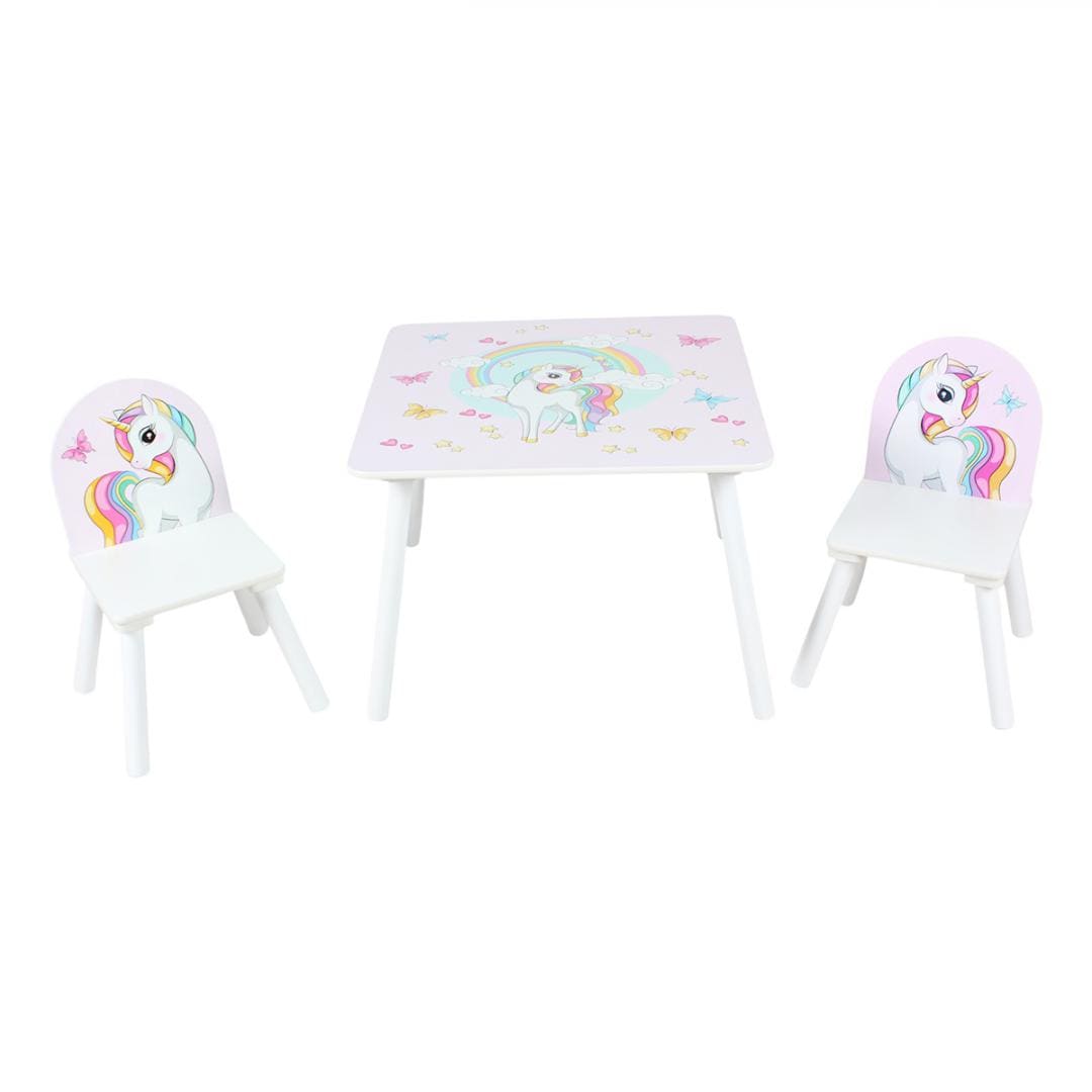 U-Grow Puericultură Set 2 Scaune + Birou U-Grow UGMB01-UNC | Unicorns, Copii