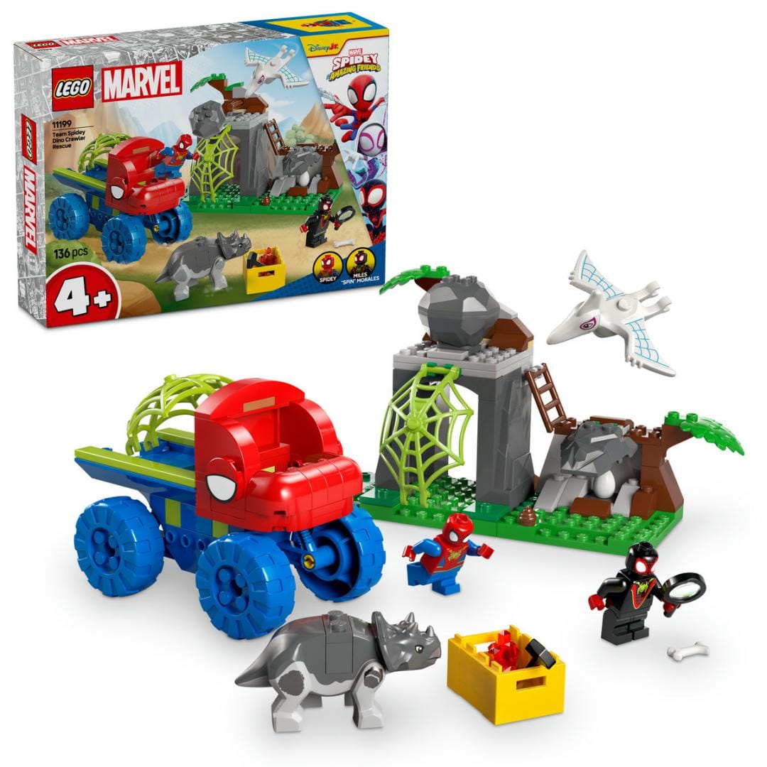 Lego Jucării Set Constructie LEGO 11199 | Misiunea Salvare Echipa Spidey, Marvel