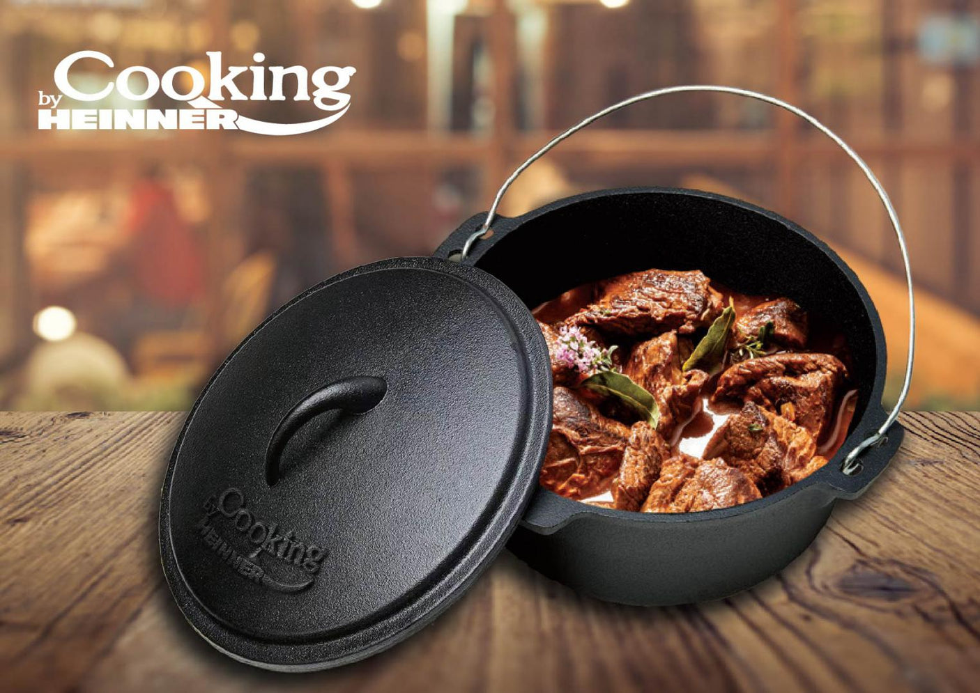 CEAUN + CAPAC FONTA PURA, 25 x 10 CM, 5.3 L, COOKING BY HEINNER