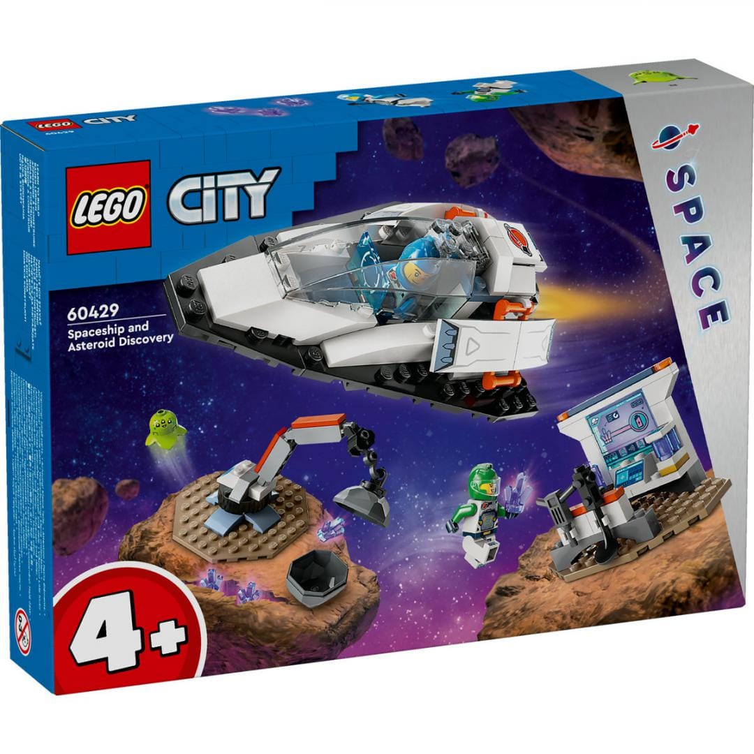Lego Jucării Set Constructie LEGO City 60429 | Nava Spatiala, Asteroid, 126 Piese, 6+