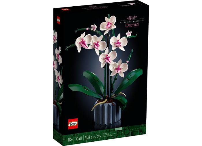 Lego Jucării Set Constructie LEGO Icons 10311 | Orhidee, 608 Piese, Decorativ, Cadou
