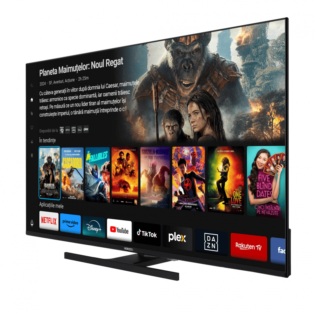 Horizon Televizoare Televizor QLED Horizon 50HQ8560U/D | 50 inch, 4K Ultra HD, Smart TV, TiVo