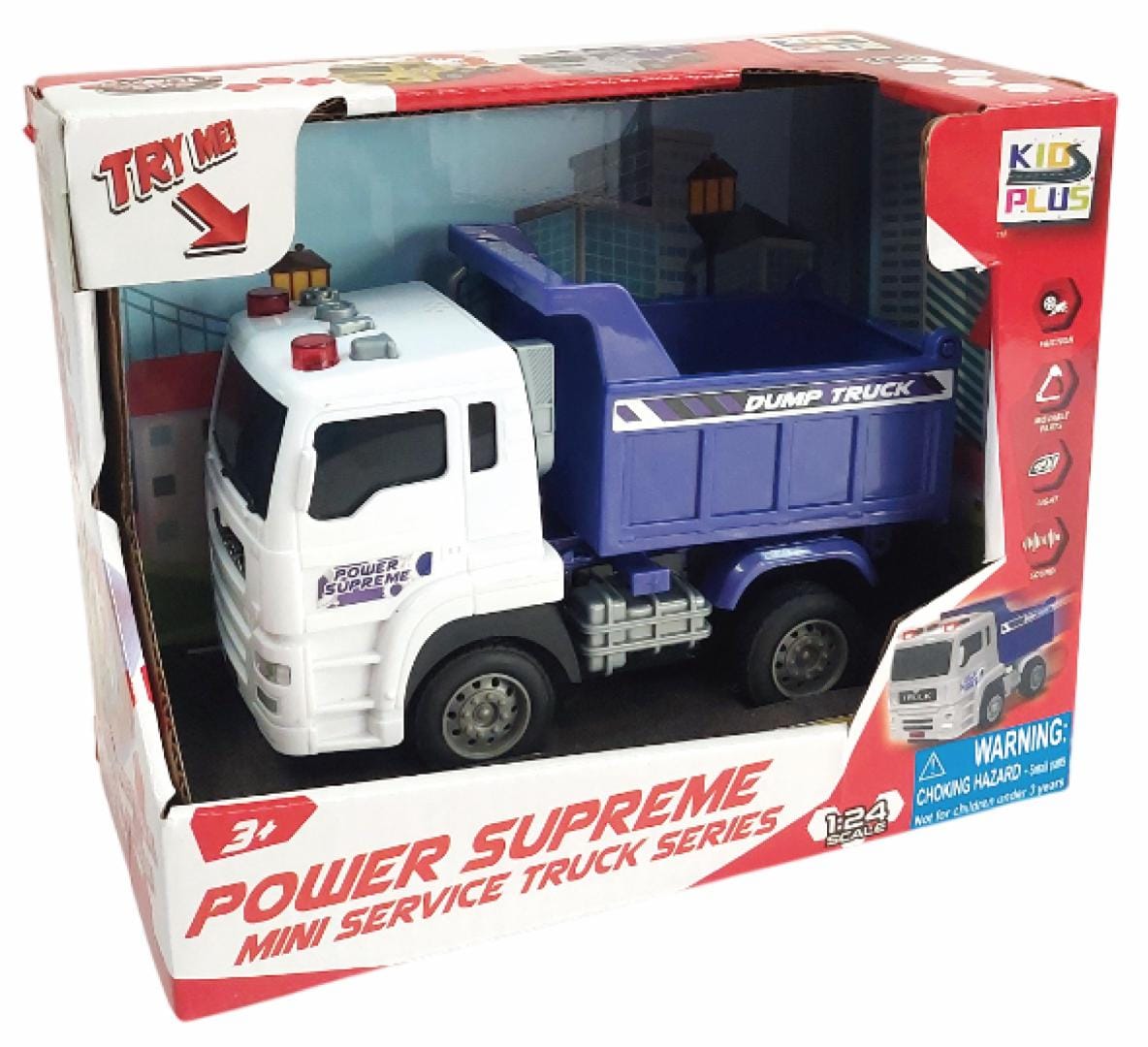 Cevodle Jucării Jucarie Cevodle CEV24550-3002MOV | Basculanta, Scara 1/24, 17cm, Lumini si Sunete