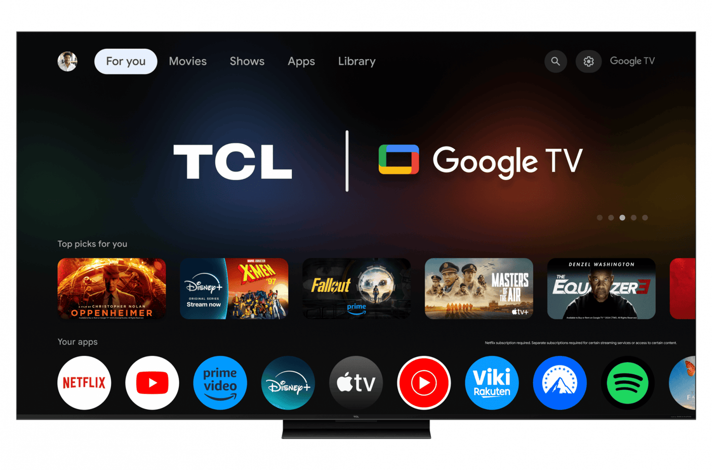 TCL Televizoare Televizor TCL Mini LED 85Q7C | 215 cm, Smart Google TV, 4K Ultra HD