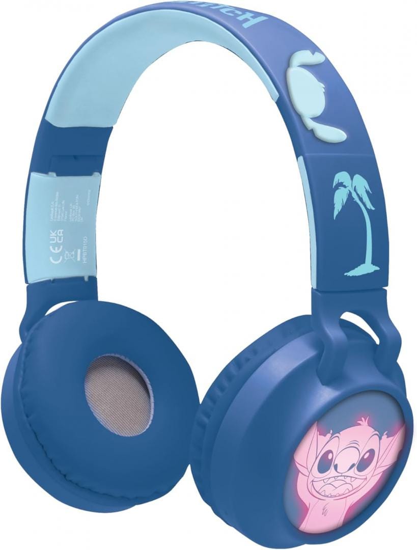 Lexibook Jucării Casti Lexibook HPBT015D | Wireless, Bluetooth, 3D Luminoase, Stitch