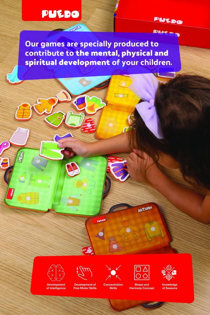 Puedo Toys Jucării Joc din Spuma EVA Puedo Toys PUEDOK1918 | Fa-ti Bagajul, Educativ, 3+