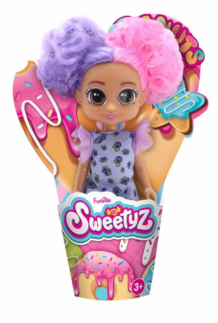 Sweetyz Jucării Jucarie Sweetyz SYZ81071 | Mini Papusa in Con, 12 cm, Diverse Modele