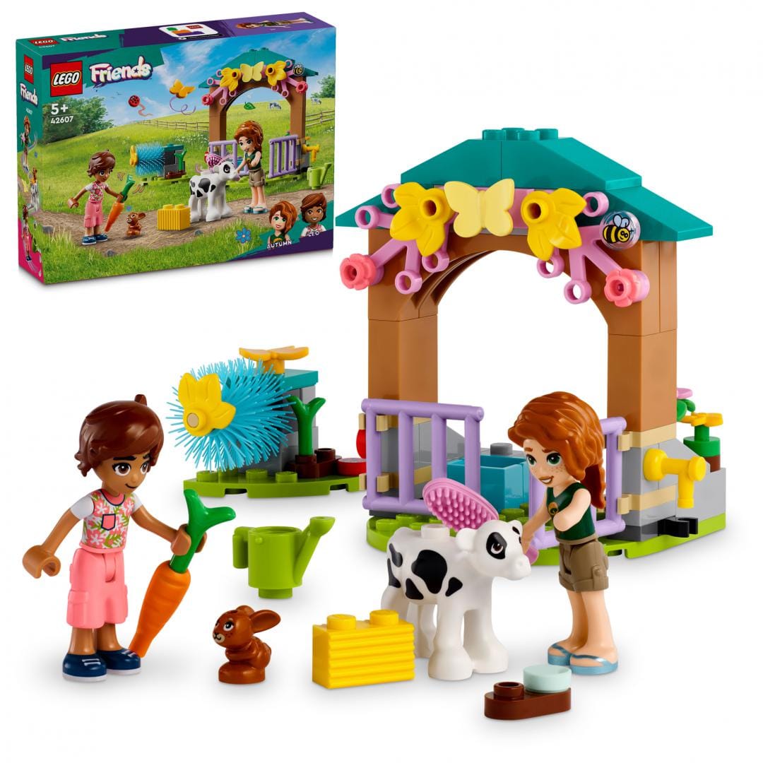 Lego Jucării Set Constructie LEGO 42607 | Staul Pt. Vitelul Lui Autumn, Cadou