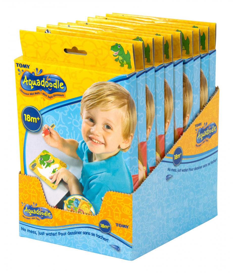 Tomy Jucării Jucarie Tomy Aquadoodle T72541 | Mini Covorase, Dino, Deseneaza cu Apa