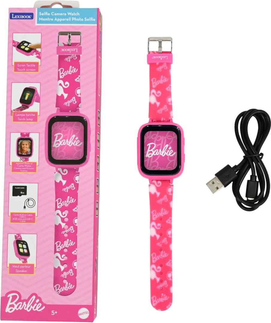 Lexibook Jucării Ceas Lexibook DMW070BB | Cu Aparat Foto, Camera Video, Barbie