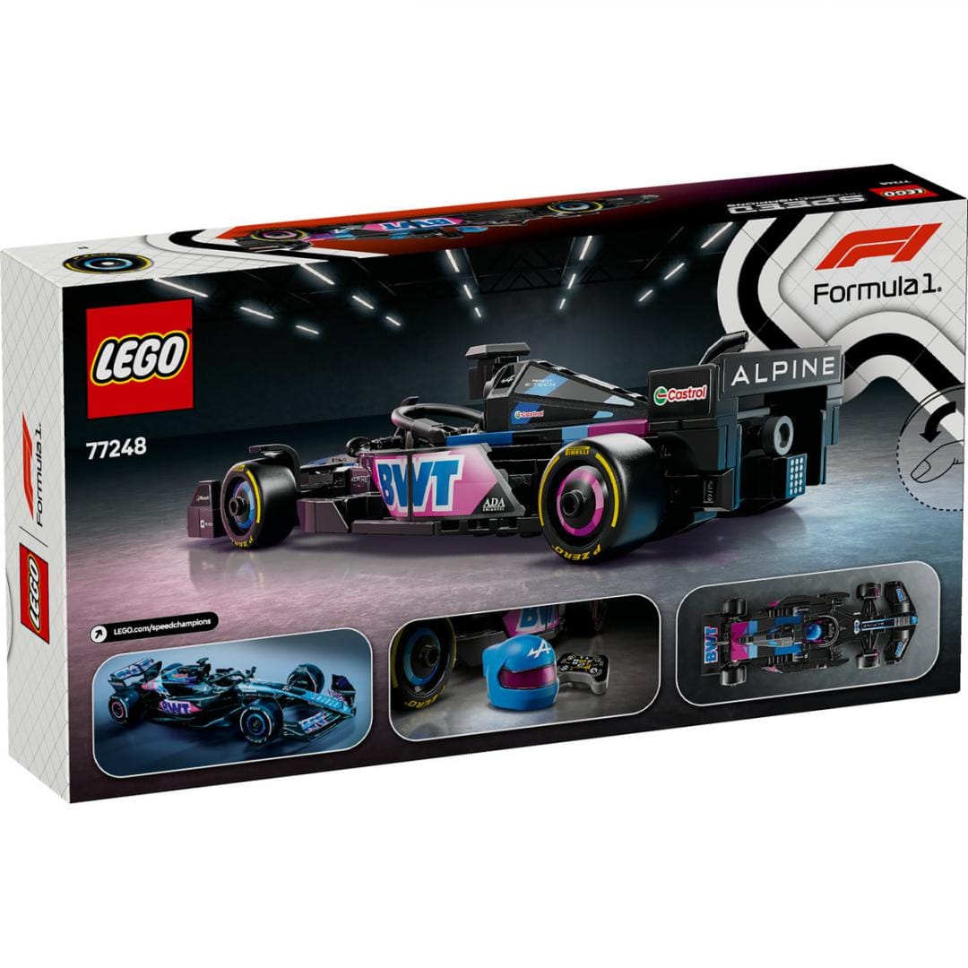 Lego Jucării Set Constructie LEGO Speed Champions 77248 | Masina Curse BWT Alpine F1 Team A524