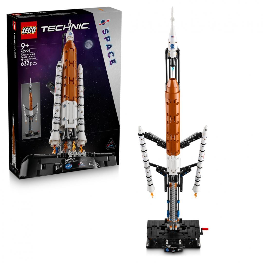 Lego Jucării Set Constructie LEGO Technic 42221 | Racheta NASA Artemis, Sistemul de Lansare Spatiala