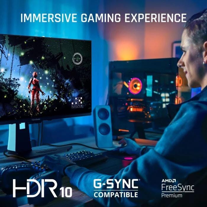 VIEWSONIC Monitor ViewSonic 27" XG272-2K-OLED, Diagonal (inch): 27, Diagonal (cm): 69, Aspect ratio: 16:9, Panel: OLED, Resolution: 2560x1440, Refresh Rate: 240Hz, Response time GtG: 0.02ms, Response time MPRT: