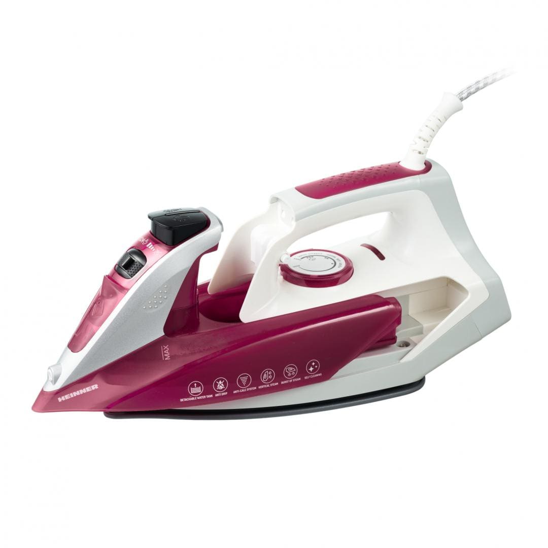 Heinner Fier de calcat Fier de calcat Heinner HSI-2200PP | 2200W, Talpa Ceramica, Spray, Jet Abur, Anti-Picurare