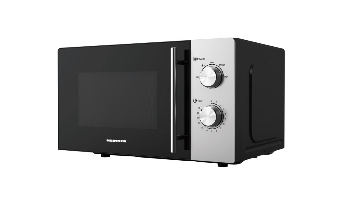 Heinner Cuptor microunde Cuptor Cu Microunde Heinner HMW-20MSS | 20L, 700W, Argintiu