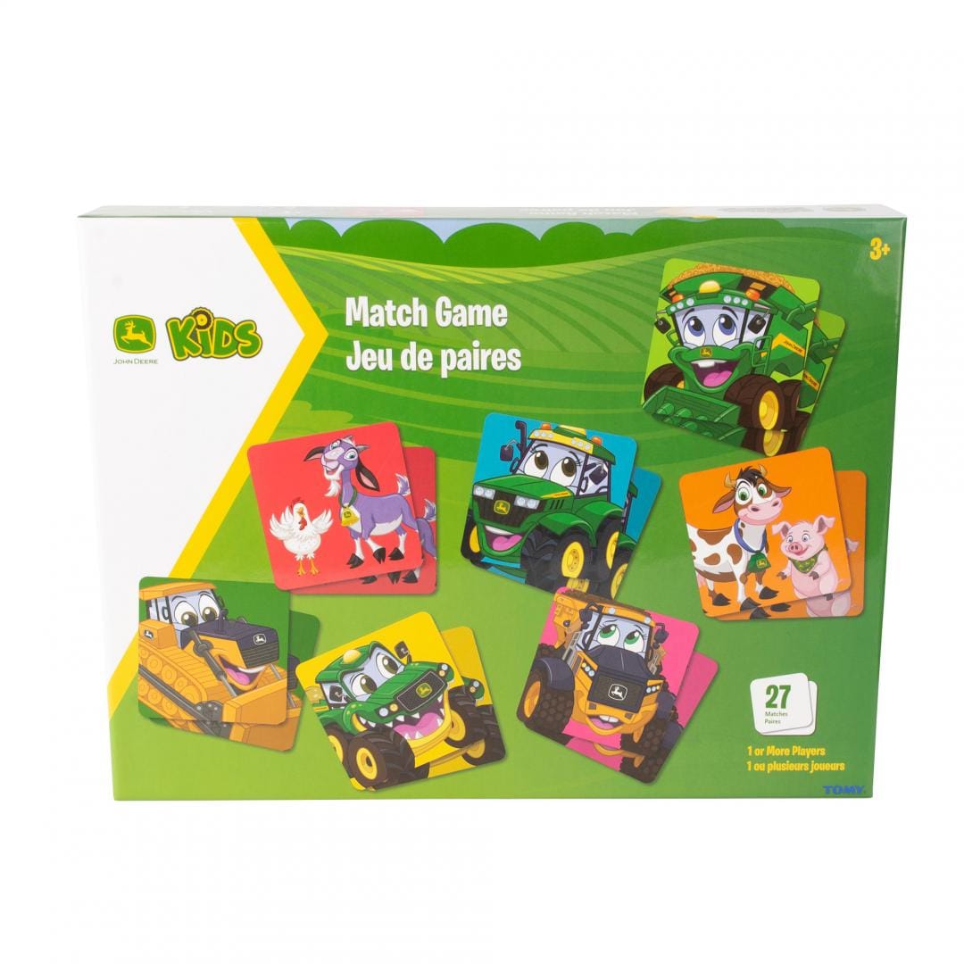 Tomy Jucării Joc de Potrivire TOMY T47283 | John Deere, 54 Piese, Educativ