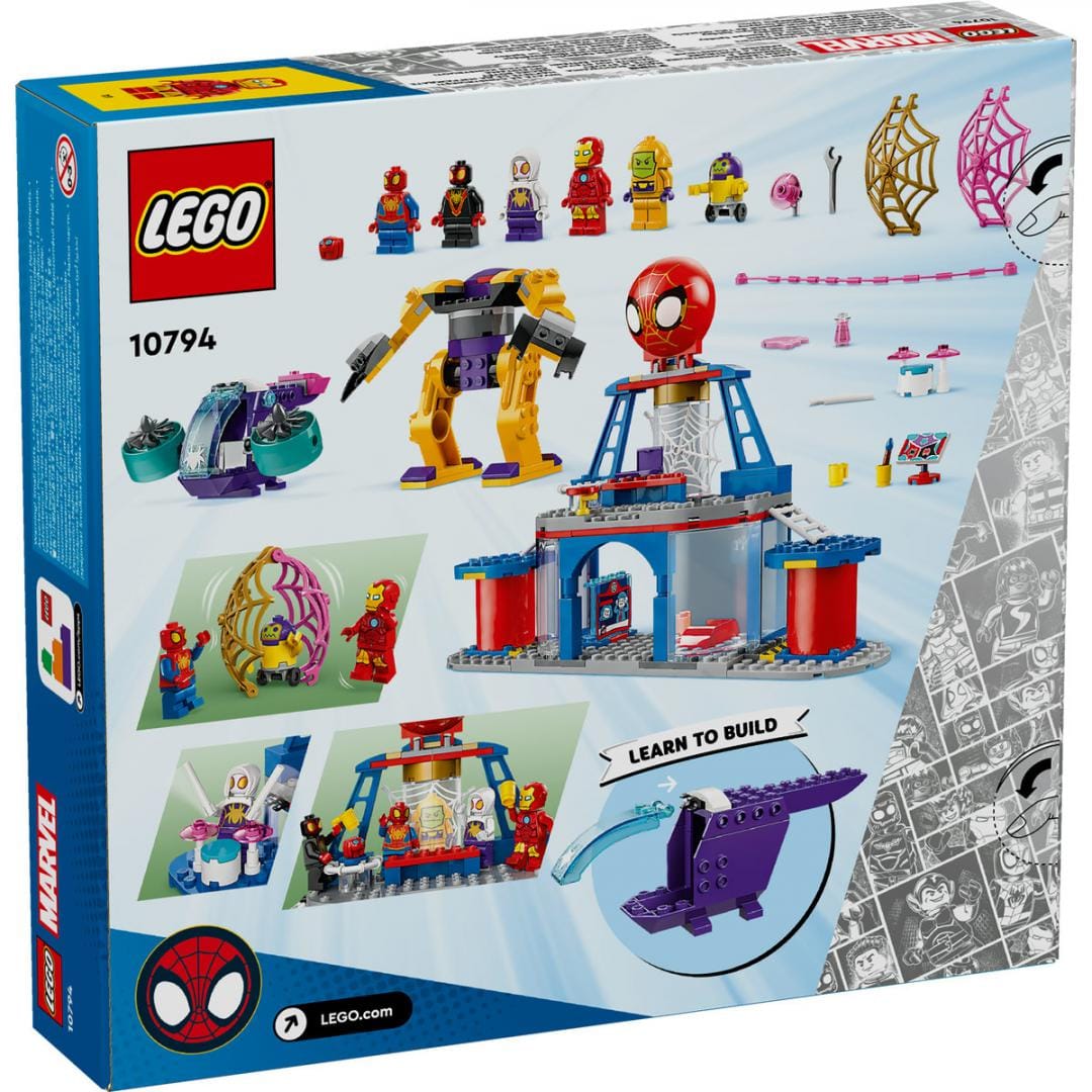 Lego Jucării Set Constructie LEGO Duplo 10794 | Echipa Spidey, Cartierul General, 112 Piese
