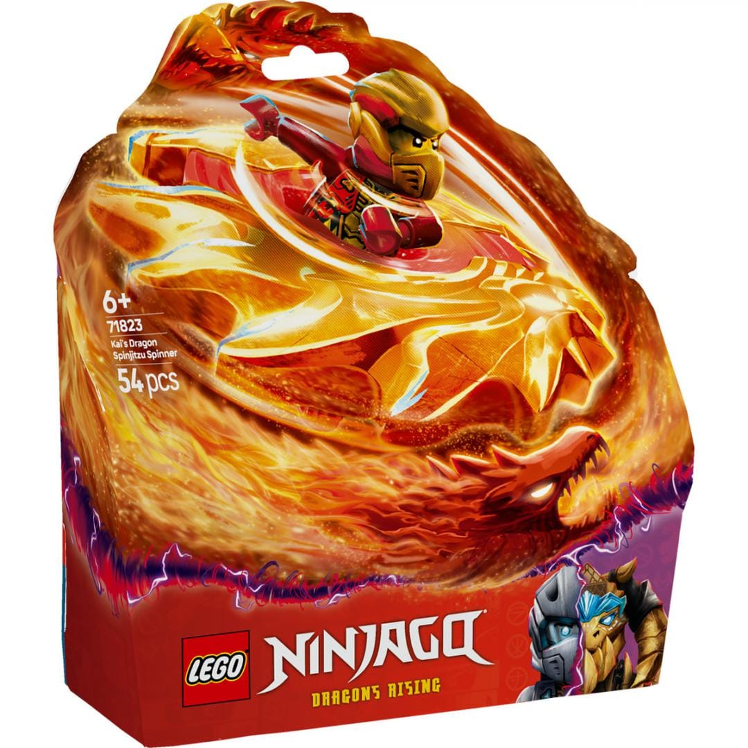 Lego Jucării Set Constructie LEGO Ninjago 71823 | Dragonul Spinjitzu Rotitor, Kai, Cadou