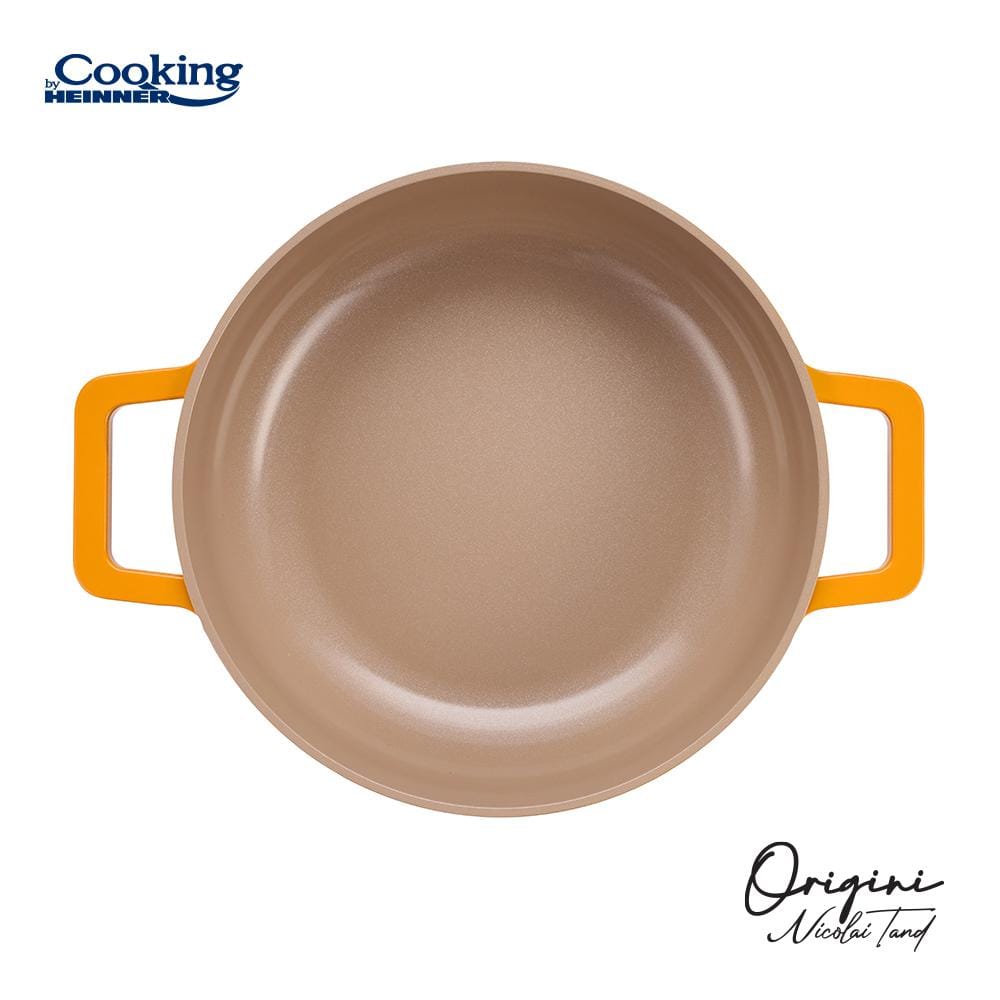 Heinner Cratita Cratita Heinner HR-BJK-CR26 | 26cm, 3.4L, Aluminiu Turnat, Capac Inclus