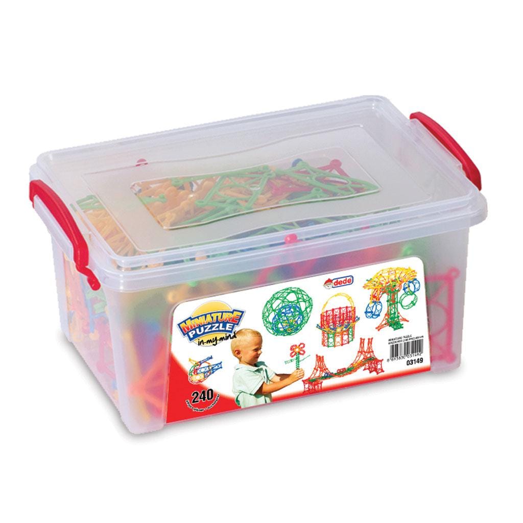 Dede Jucării Set Constructie Dede DEDE3149 | Puzzle Miniatura, 240 Piese