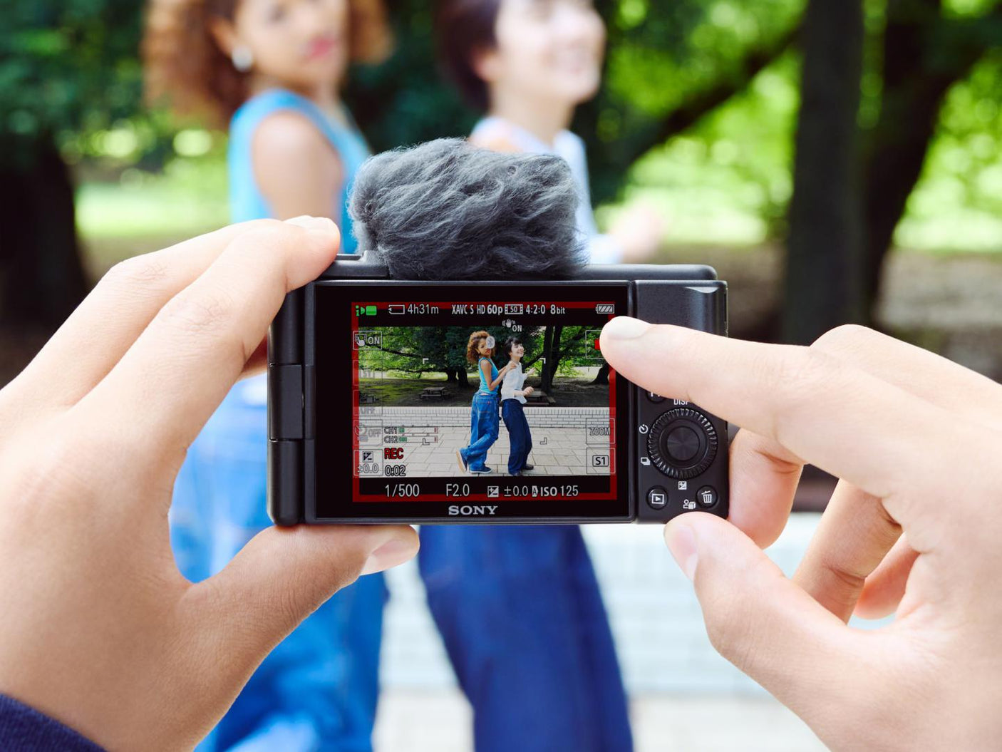 Sony Camera foto instant Camera Foto Sony ZV-1F | 20.1MP, 7.6mm F2, 4K 30fps, WiFi, Bluetooth