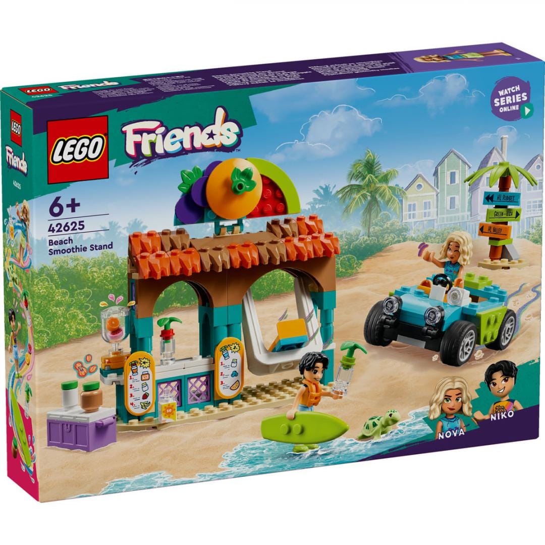 Lego Jucării Set Constructie LEGO 42625 | Chiosc Smoothie-uri pe Plaja, Cadou
