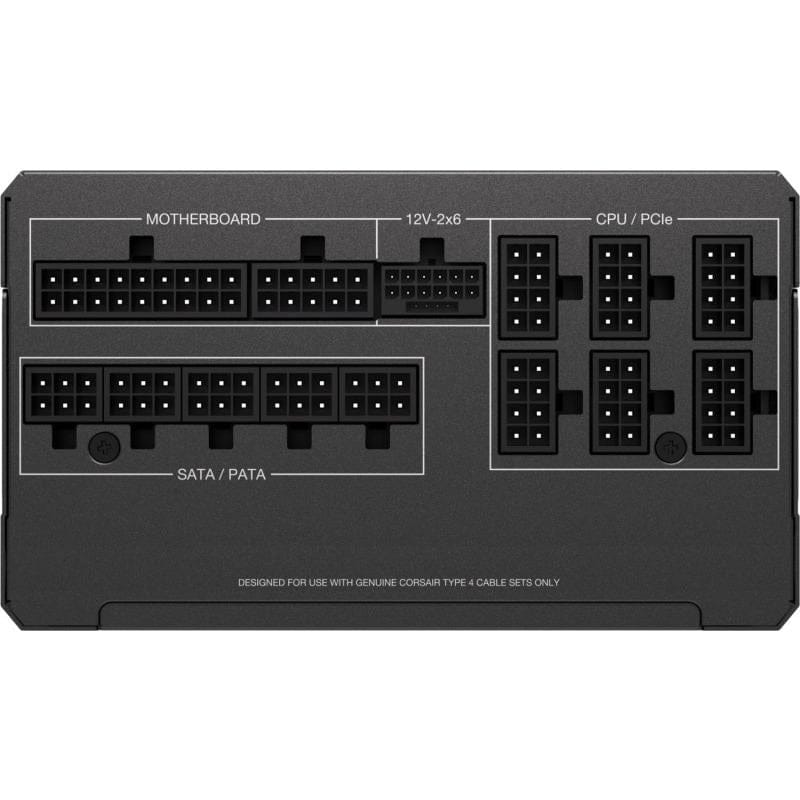 Corsair Sursa alimentare Sursa Alimentare Corsair RM1000x CP-9020271-EU | 1000W, 80 PLUS Gold, Modulara