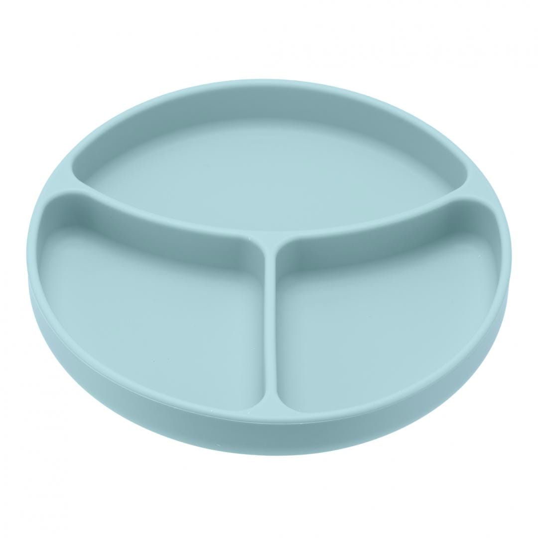 U-Grow Alimentație bebe Farfurie Compartimentata Silicon U-Grow UG-FS30BB | Ventuza, Blue