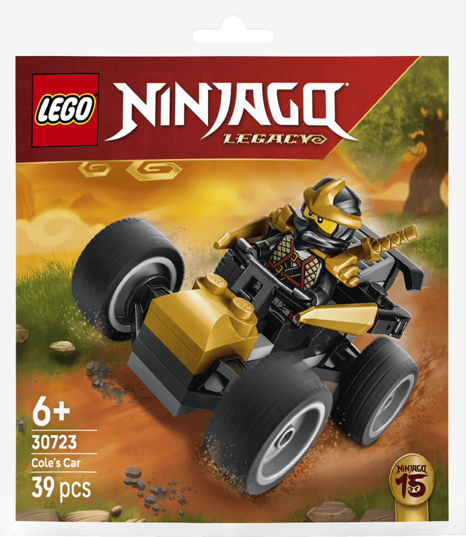 Lego Jucării Set Constructie LEGO 30723 | Masina Razboinicului Ninja Cole, Polybag