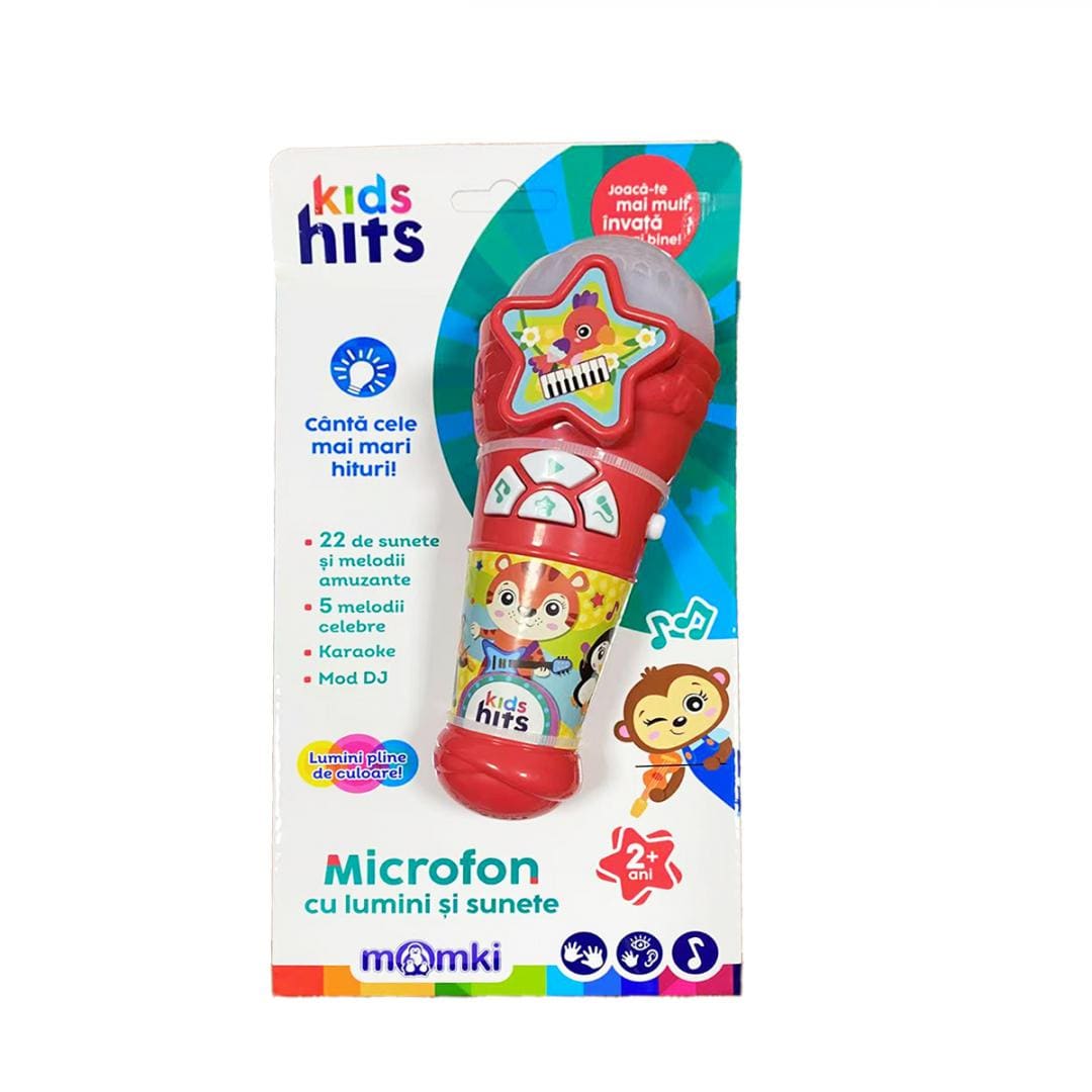 Kids Hits Jucării Jucarie Kids Hits KH16/004-RO | Microfon, Lumini, Sunete, Interactiv