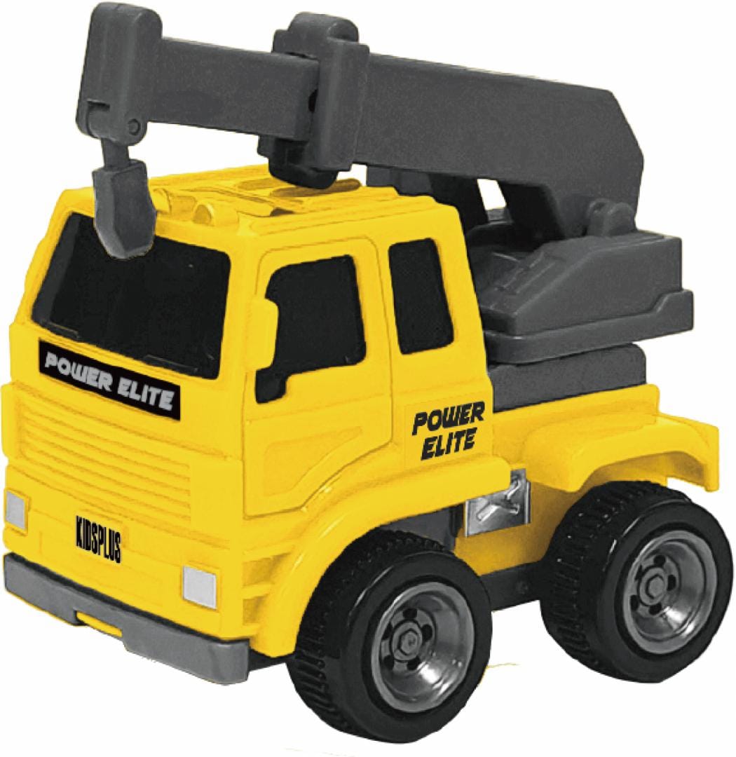 Cevodle Jucării Jucarie Cevodle CEV43501-3003MIX | Vehicul cu Frictiune, Scara 1/43, 10cm, Macara/Excavator/Betoniera