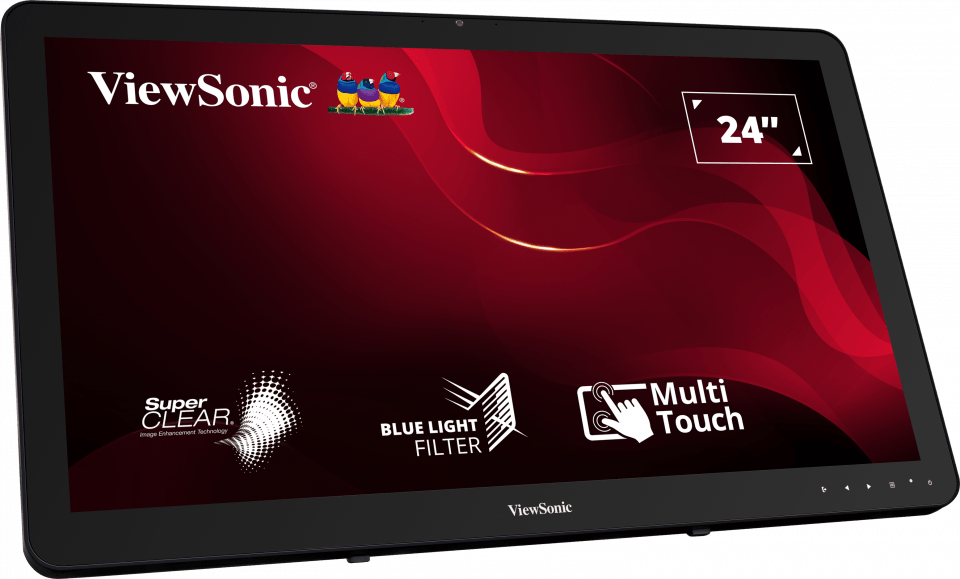Monitor ViewSonic TD2430 | 24", IPS, Full HD, 60Hz, Negru