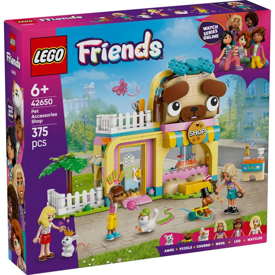 Lego Jucării Set Constructie LEGO 42650 | Magazin Accesorii Animale, Interactiv, Cadou