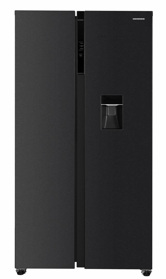 Heinner Side by side Side by Side Heinner HSBS-HM592NFDXWDE++ | 592L, No Frost, Clasa E, Inox, 90x73x177cm