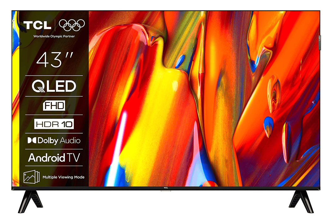 TCL QLED TV Televizor TCL QLED 43S59K | 108 cm, Smart Android TV, Full HD