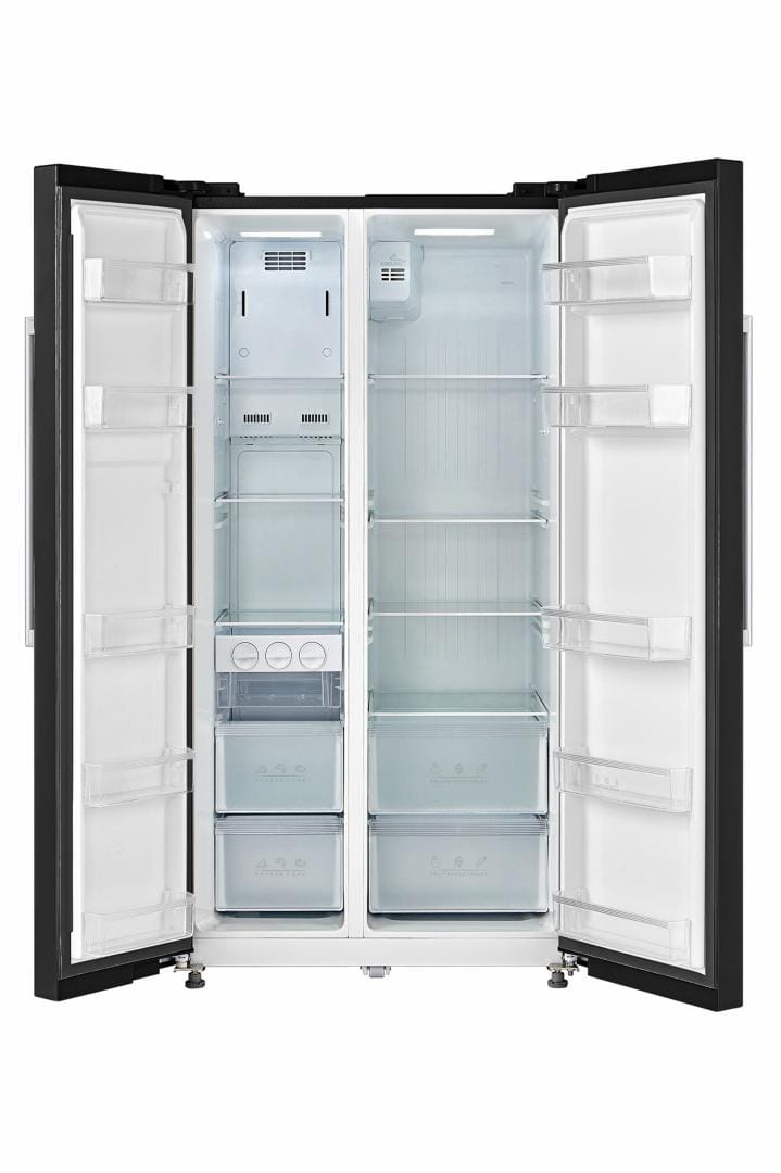 Heinner Side by side Side by Side Heinner HSBS-M548NFINVBKE++ | 548L, No Frost, Clasa E, Negru
