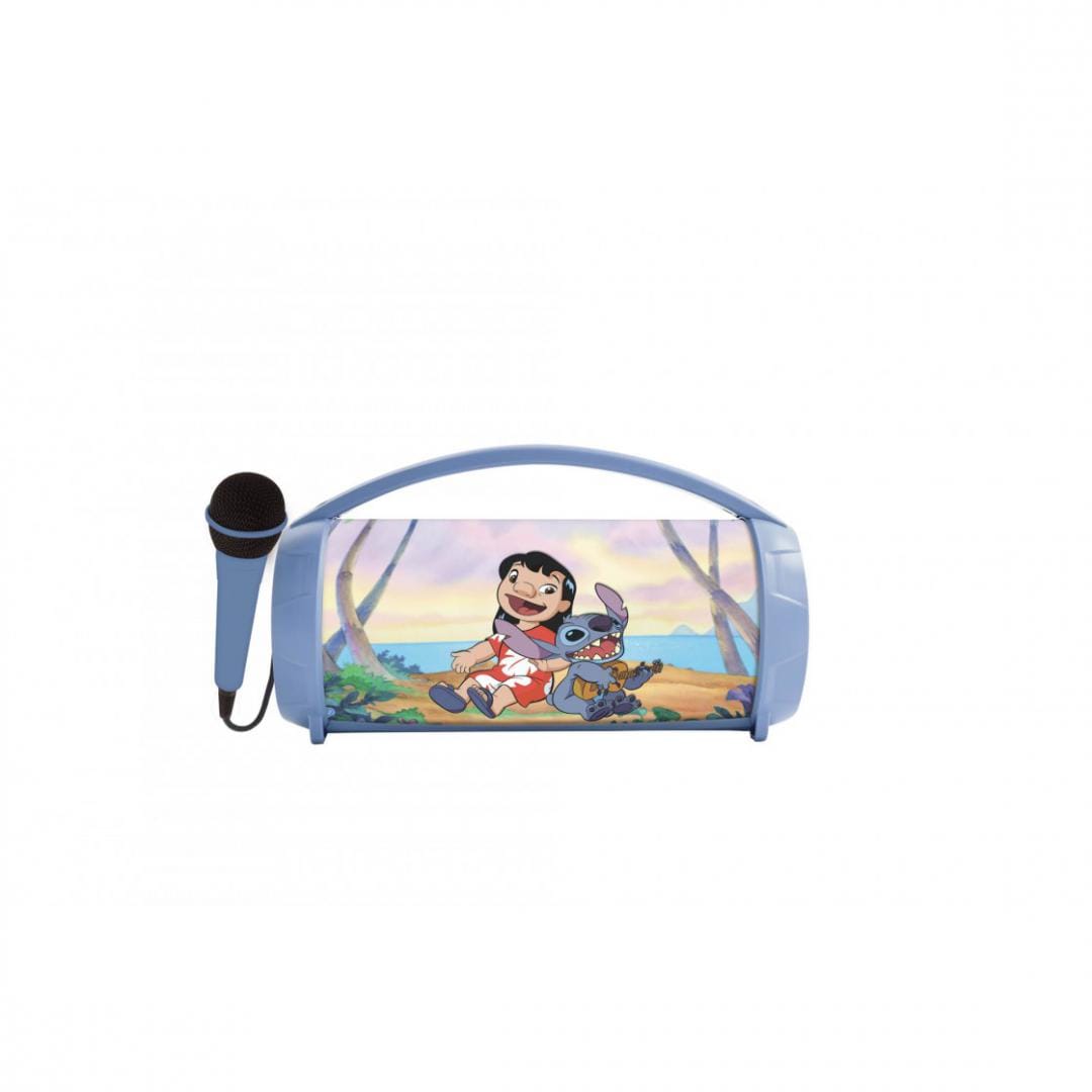 Lexibook Jucării Boxa Lexibook BTP585DZ | Stitch, Microfon, Lumini, Portabila, Bluetooth