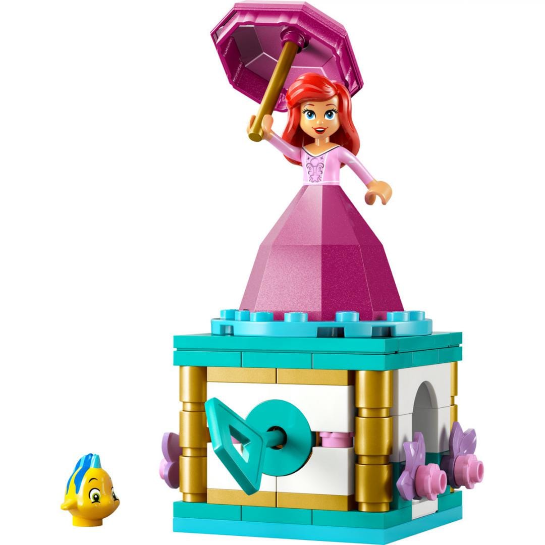 Lego Jucării Set Constructie LEGO Disney 43259 | Ariel Facand Piruete, Printesa, Cadou