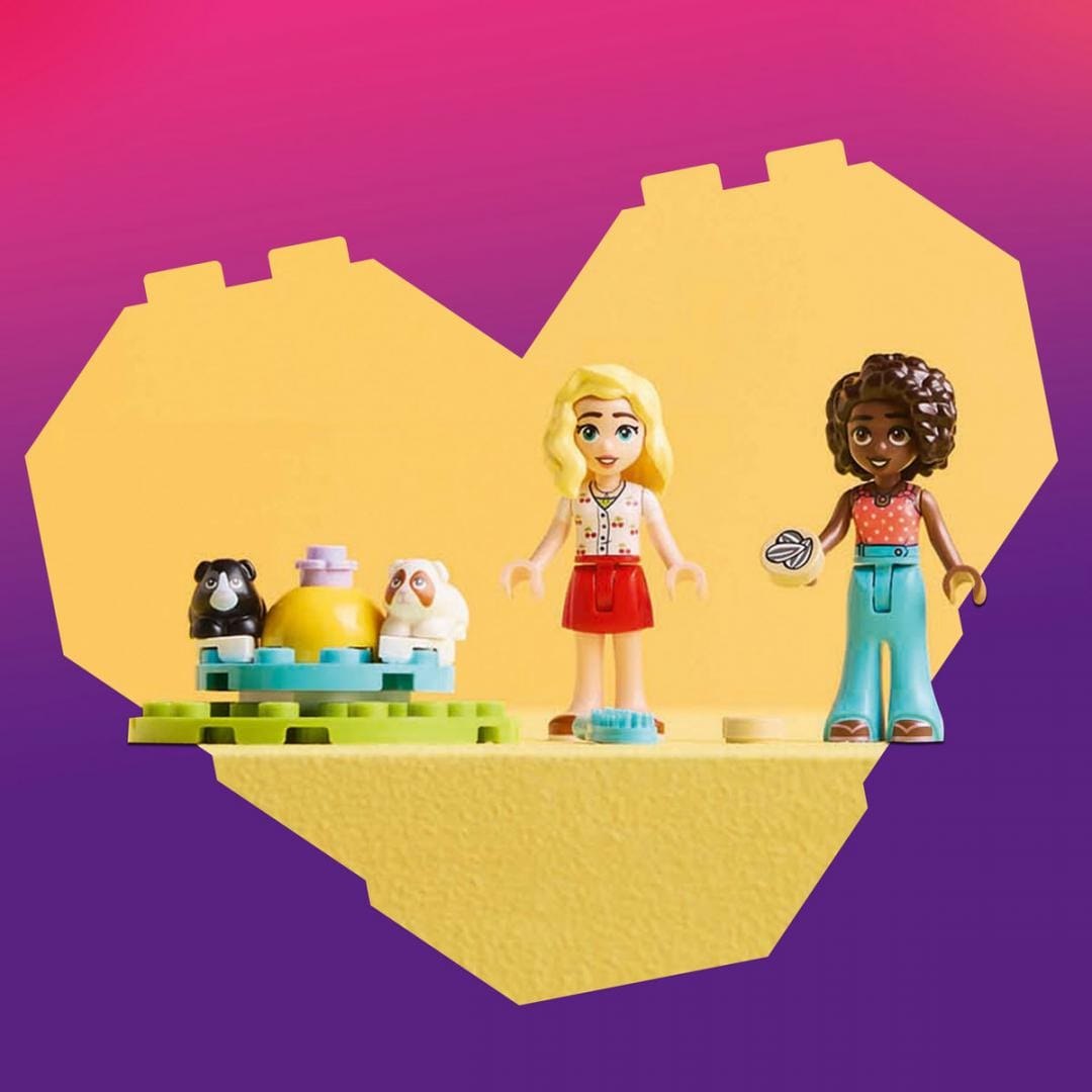 Lego Jucării Set Constructie LEGO 42640 | Teren Joaca Porcusori Guineea, Cadou