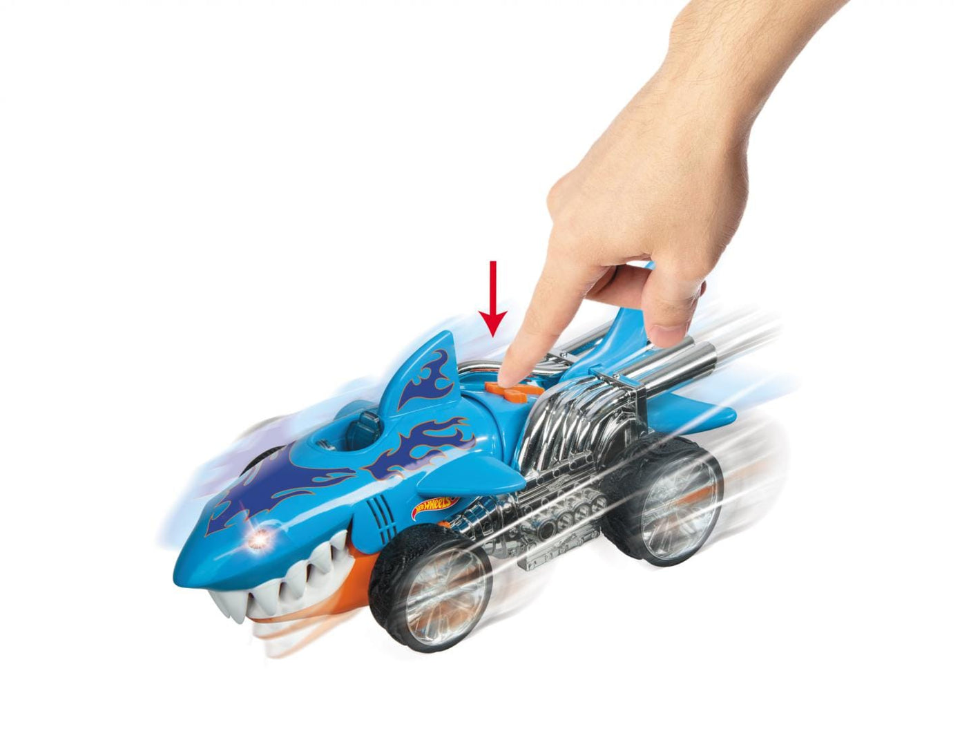 Mondo Jucării Masina Jucarie Mondo Hot Wheels MDHW51204 | Sharkruiser, Lumini, Sunete