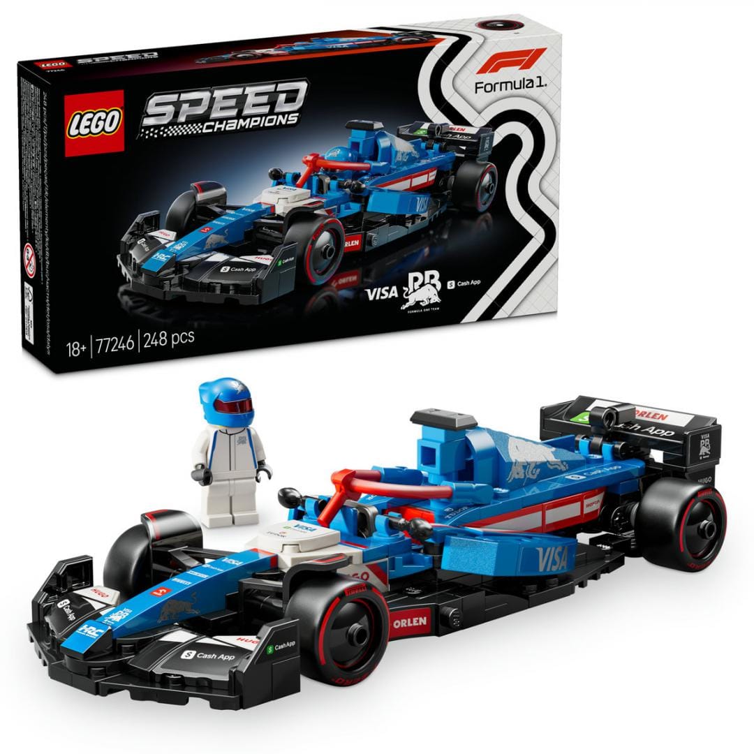 Lego Jucării Set Constructie LEGO 77246 | Masina de Curse F1 Visa Cash, Cadou