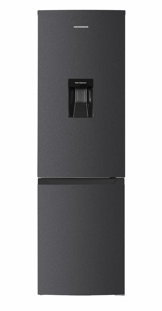 Heinner Combina frigorifica Combina Frigorifica Heinner HCNF-HM291INVDGWDE++ | 291L, No Frost, Inverter, Dozator Apa, Clasa E, 60x60x186cm
