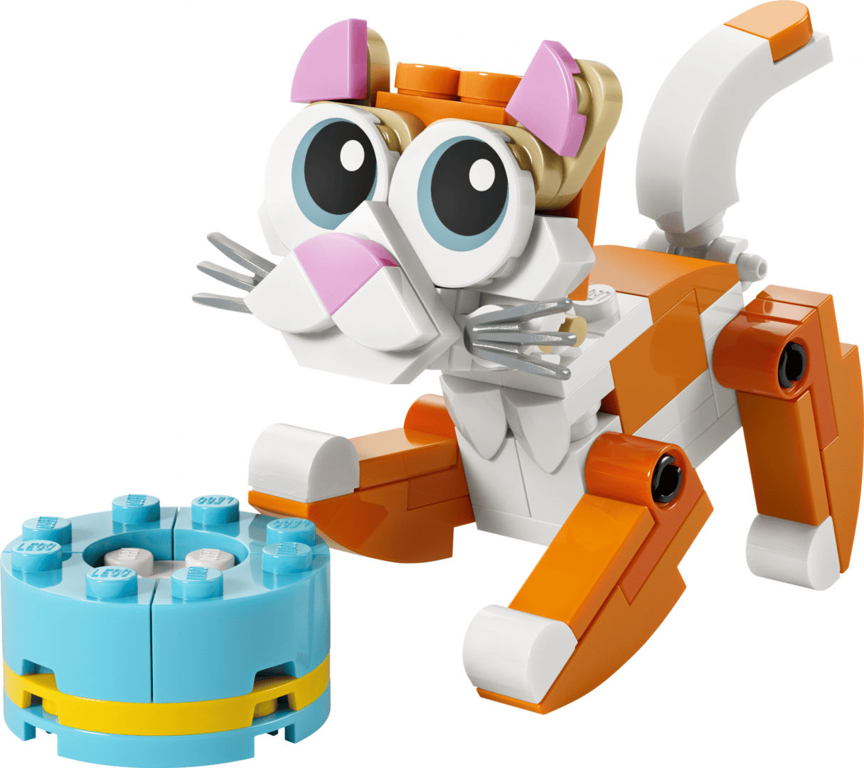 Lego Jucării Set Constructie LEGO 30714 | Pisica Portocalie, Polybag, Cadou