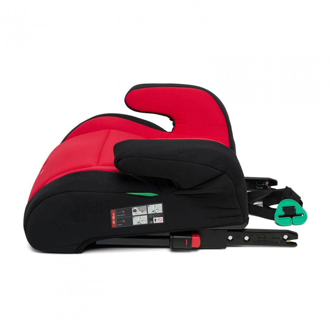 U-Grow Puericultură Inaltator Auto U-Grow UG-HB53B-RED | 125-150cm, Omologare R129, Isofix, Negru/Rosu