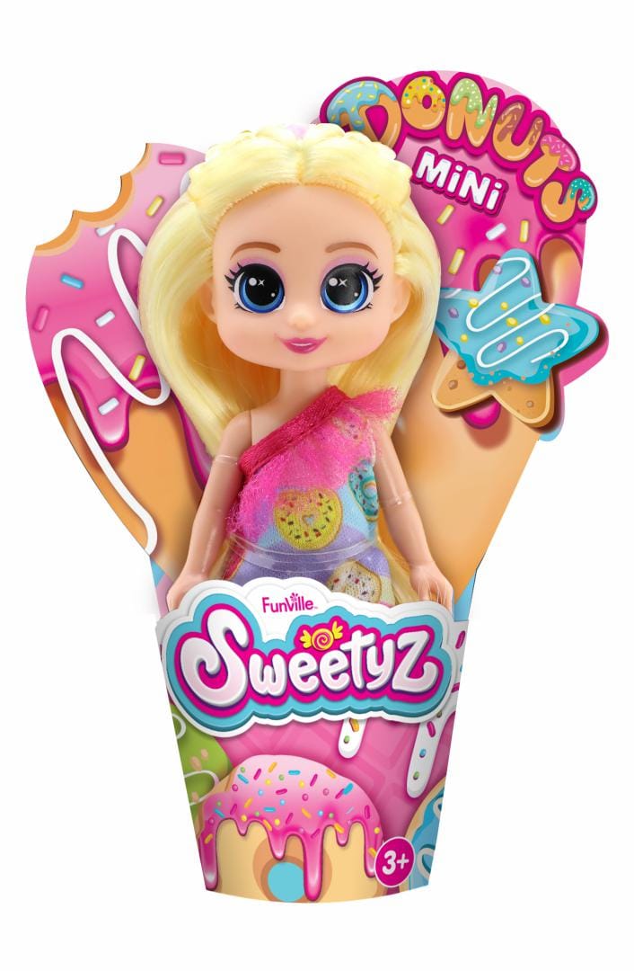 Sweetyz Jucării Jucarie Sweetyz SYZ81071 | Mini Papusa in Con, 12 cm, Diverse Modele