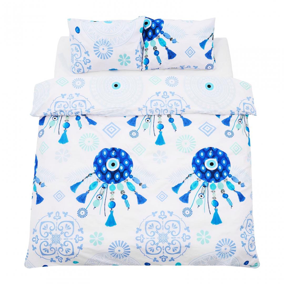 Heinner Lenjerie de pat Lenjerie Pat Kingsize Heinner HR-KGBED-132-PAROS | Bumbac, 132 TC, Paros