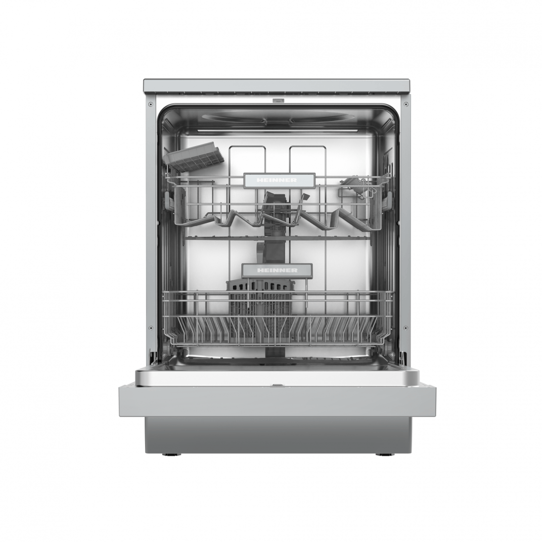 Heinner Masina de spalat vase Masina de Spalat Vase Heinner HDW-FSM60514XE++ | 14 Seturi, Clasa E, 5 Programe, Half Load